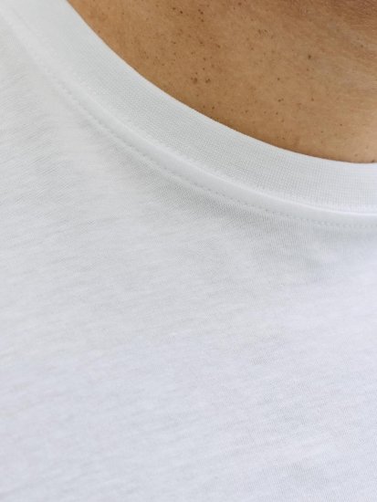Jack & Jones Archive T-paita Valkoinen - T-paidat - Isot T-paidat 2XL – 14XL