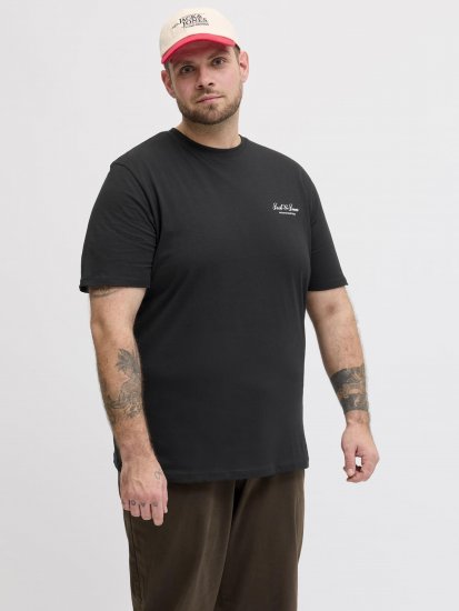 Jack & Jones Archive T-paita Musta - T-paidat - Isot T-paidat 2XL – 14XL