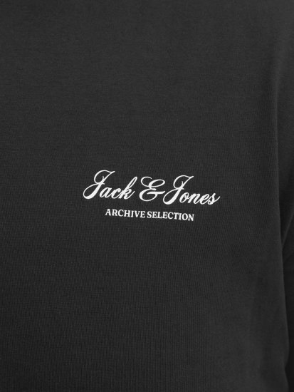 Jack & Jones Archive T-paita Musta - T-paidat - Isot T-paidat 2XL – 14XL