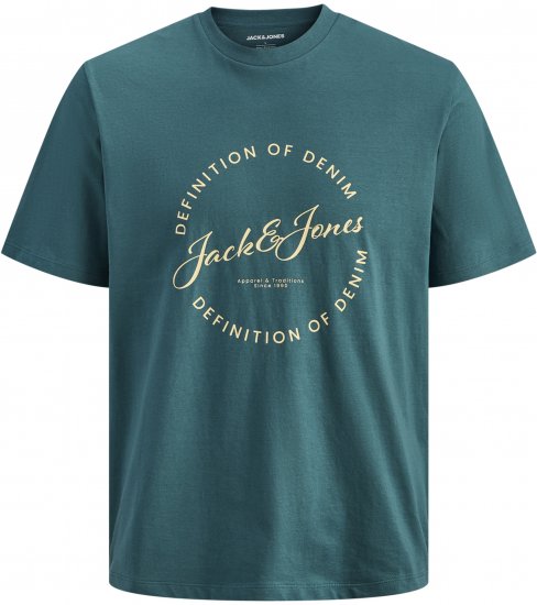 Jack & Jones Grayson T-paita Turkoosi - T-paidat - Isot T-paidat 2XL – 14XL
