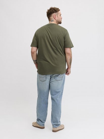 Jack & Jones Edenver T-paita Khaki - T-paidat - Isot T-paidat 2XL – 14XL