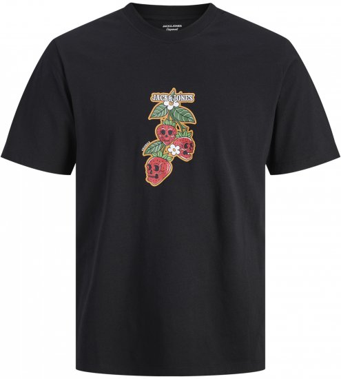 Jack & Jones Catskills T-paita Musta - T-paidat - Isot T-paidat 2XL – 14XL