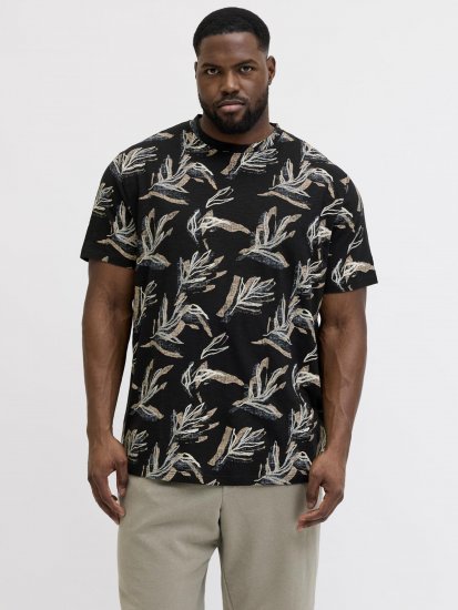 Jack & Jones Montauk T-Shirt Black - T-paidat - Isot T-paidat 2XL – 14XL