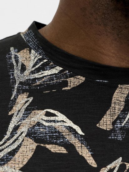 Jack & Jones Montauk T-Shirt Black - T-paidat - Isot T-paidat 2XL – 14XL