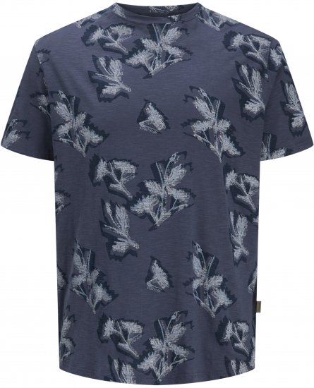 Jack & Jones Montauk T-Shirt Blue - T-paidat - Isot T-paidat 2XL – 14XL