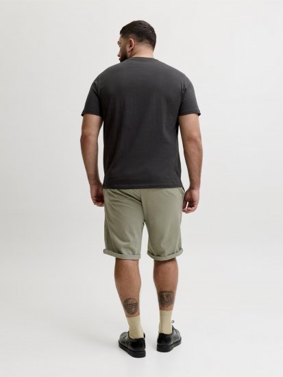 Jack & Jones Oscar T-Shirt Black - Isojen miesten t-paidat painatuksella - Isojen miesten t-paidat painatuksella