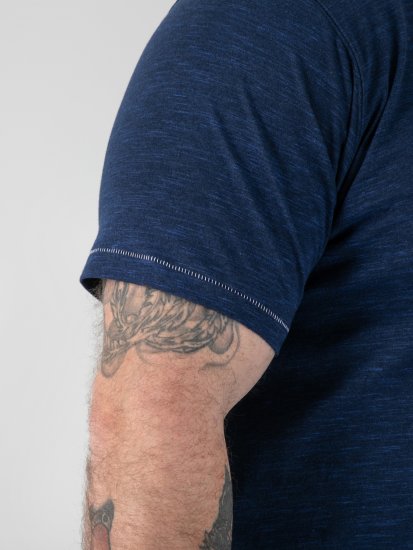 D555 Cooper Grumpy Old Man Printed T-Shirt Navy - Isojen miesten t-paidat painatuksella - Isojen miesten t-paidat painatuksella