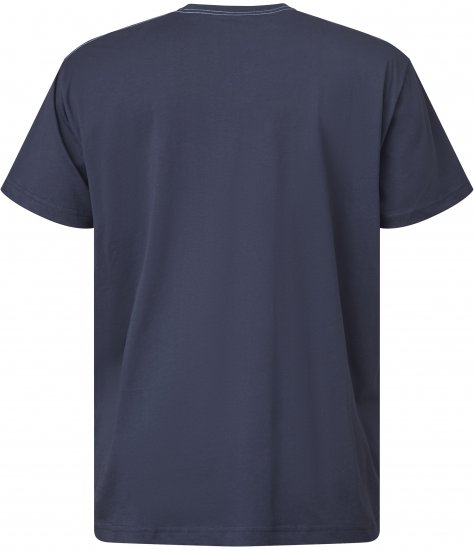 North Latitude 61119 Painettu T-Paita Laivastonsininen - T-paidat - Isot T-paidat 2XL – 14XL