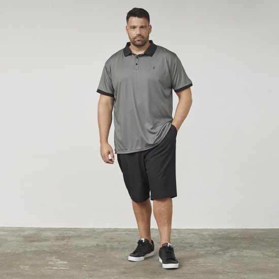 North Latitude 61158 Cool Effect Pikeepaita Musta - Pikeepaidat - Miesten isot pikeepaidat