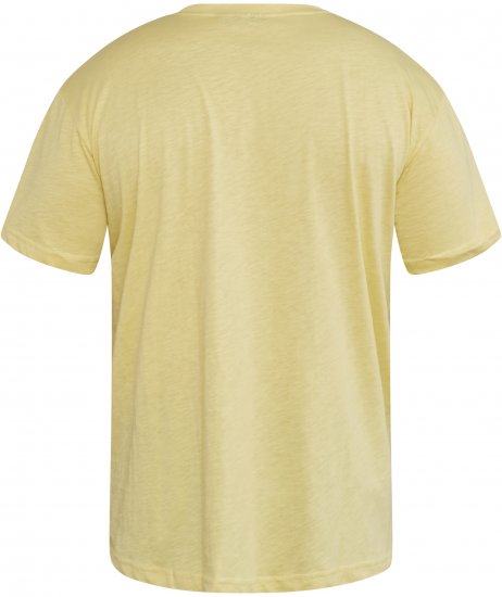 North Latitude 61316 Painettu T-Paita Vaaleankeltainen - T-paidat - Isot T-paidat 2XL – 14XL