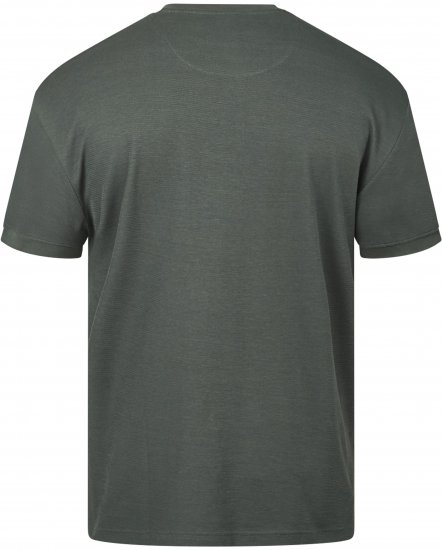 North Latitude 61324 Strukturoitu T-Paita Tumma Pölynvihreä - T-paidat - Isot T-paidat 2XL – 14XL