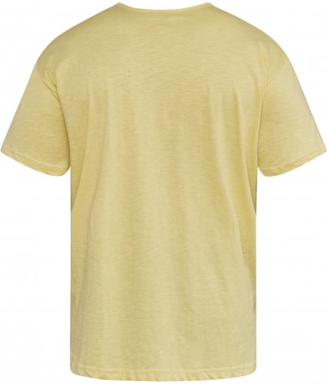 North Latitude 61335 T-Paita Painatuksella Vaaleankeltainen - T-paidat - Isot T-paidat 2XL – 14XL