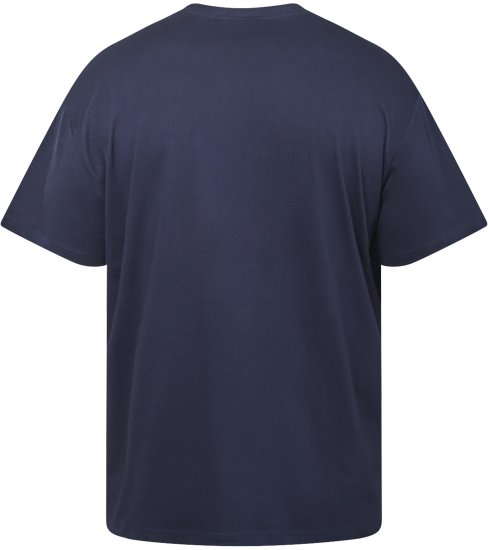 North Latitude 61351 MIAMI VICE T-Paita Laivastonsininen - T-paidat - Isot T-paidat 2XL – 14XL