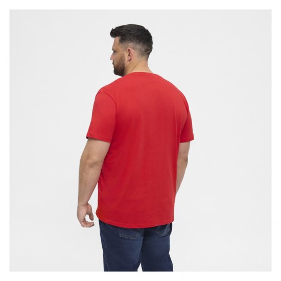 North Latitude T-Shirt O-Neck Red - T-paidat - Isot T-paidat 2XL – 14XL
