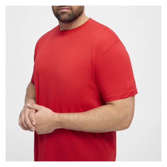 North Latitude T-Shirt O-Neck Red - T-paidat - Isot T-paidat 2XL – 14XL