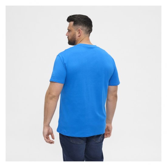 North Latitude T-Shirt O-Neck Cobolt Blue - T-paidat - Isot T-paidat 2XL – 14XL