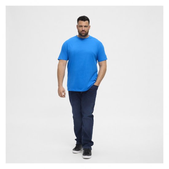 North Latitude T-Shirt O-Neck Cobolt Blue - T-paidat - Isot T-paidat 2XL – 14XL