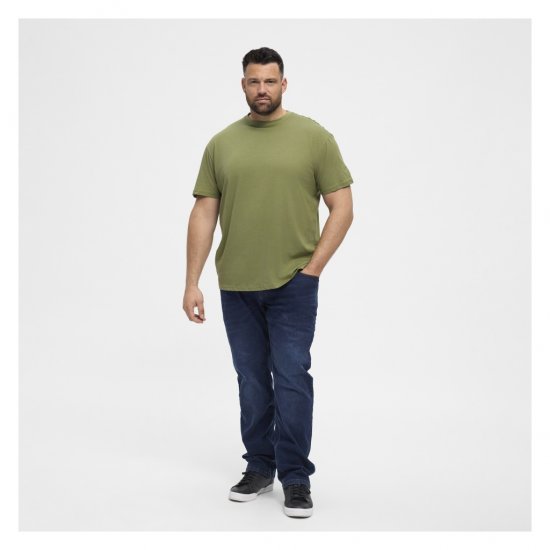 North Latitude T-Shirt O-Neck Olive Green - T-paidat - Isot T-paidat 2XL – 14XL