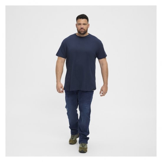 North Latitude Denim 2-Pack T-Shirt Navy Blue - T-paidat - Isot T-paidat 2XL – 14XL