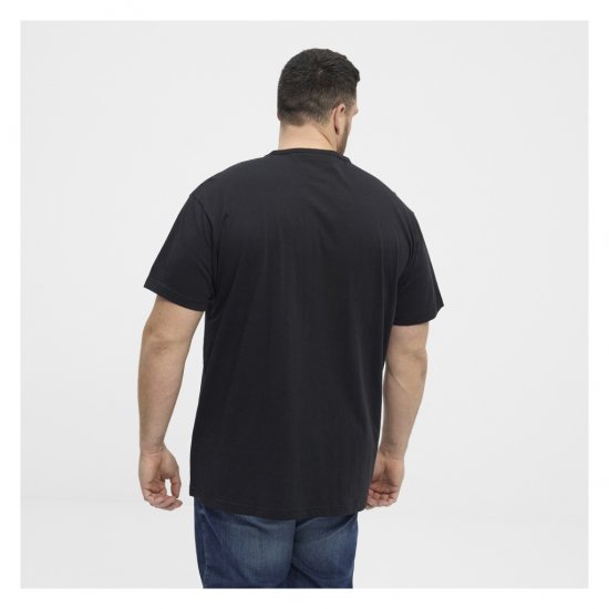 North Latitude Denim Printed Logo T-Shirt Black - T-paidat - Isot T-paidat 2XL – 14XL