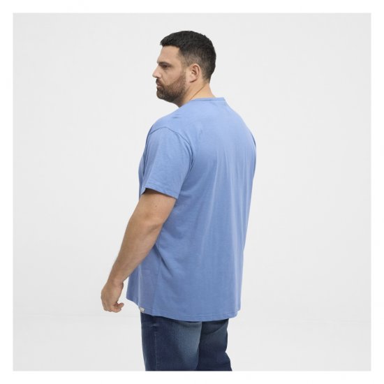 North Latitude Denim Printed Logo T-Shirt Dusty Blue - T-paidat - Isot T-paidat 2XL – 14XL