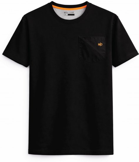 Motley Denim Milan T-paita Musta - T-paidat - Isot T-paidat 2XL – 14XL