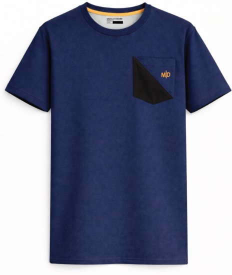 Motley Denim Milan T-paita Tumma indigo - T-paidat - Isot T-paidat 2XL – 14XL