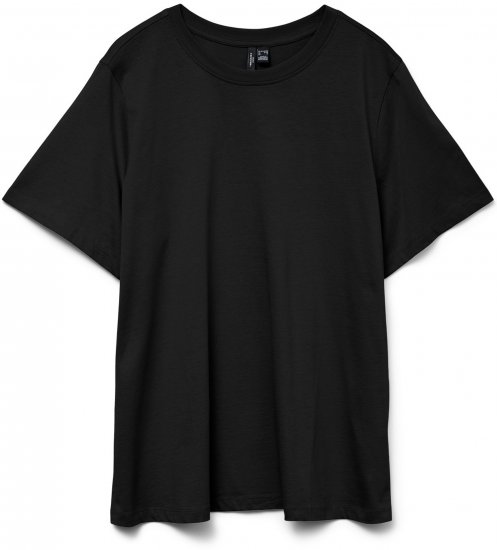 Vero Moda Paulina T-Shirt Black - T-paidat - 