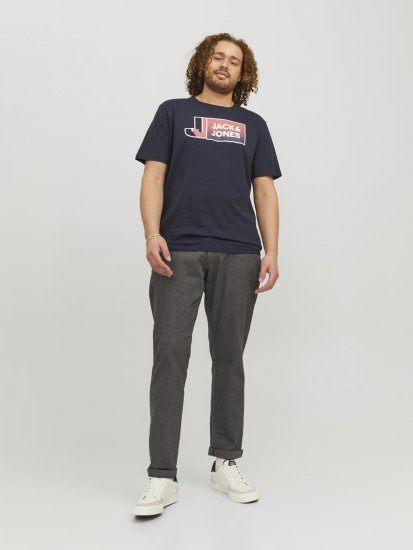 Jack & Jones Logan T-Shirt Navy - T-paidat - Isot T-paidat 2XL – 14XL