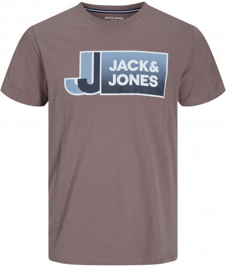 Jack & Jones Logan T-Shirt Brown - T-paidat - Isot T-paidat 2XL – 14XL