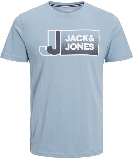 Jack & Jones Logan T-Shirt Turquoise - T-paidat - Isot T-paidat 2XL – 14XL