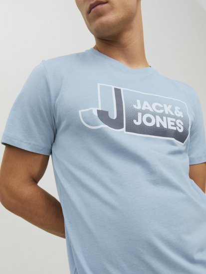 Jack & Jones Logan T-Shirt Turquoise - T-paidat - Isot T-paidat 2XL – 14XL