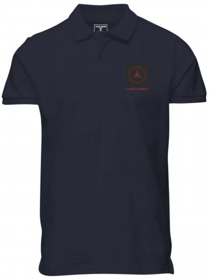 Jack & Jones Conrad Polo Short Sleeve Navy - Pikeepaidat - Miesten isot pikeepaidat