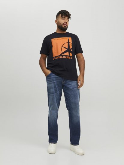 Jack & Jones Conrad T-Shirt Black - T-paidat - Isot T-paidat 2XL – 14XL