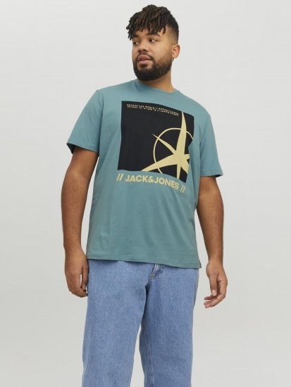 Jack & Jones Conrad T-Shirt Grey - T-paidat - Isot T-paidat 2XL – 14XL