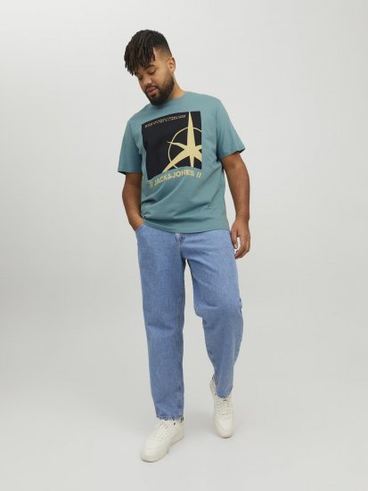 Jack & Jones Conrad T-Shirt Grey - T-paidat - Isot T-paidat 2XL – 14XL