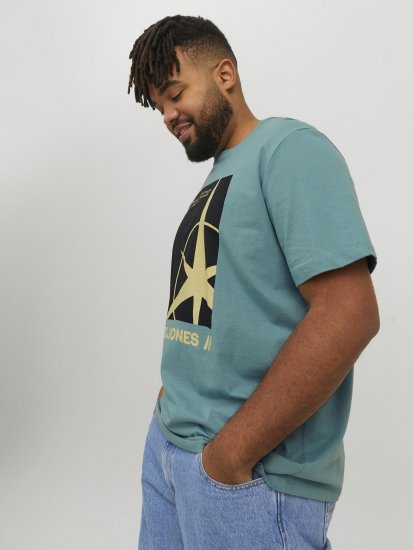 Jack & Jones Conrad T-Shirt Grey - T-paidat - Isot T-paidat 2XL – 14XL