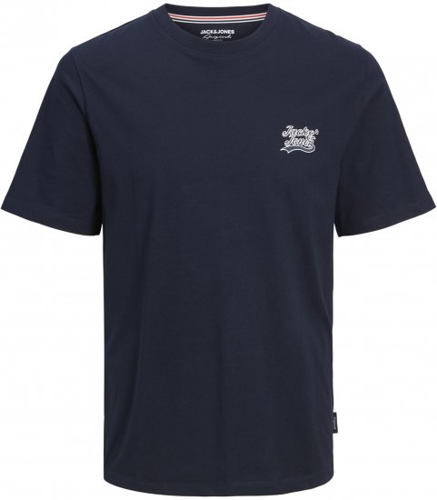Jack & Jones Trevor T-Shirt Navy - T-paidat - Isot T-paidat 2XL – 14XL
