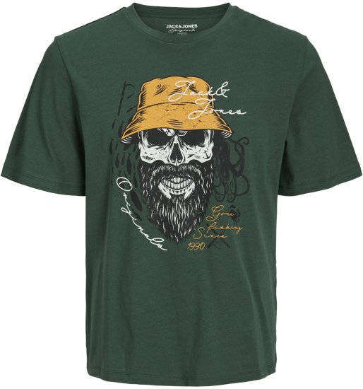 Jack & Jones Roxbury T-Shirt Green - T-paidat - Isot T-paidat 2XL – 14XL