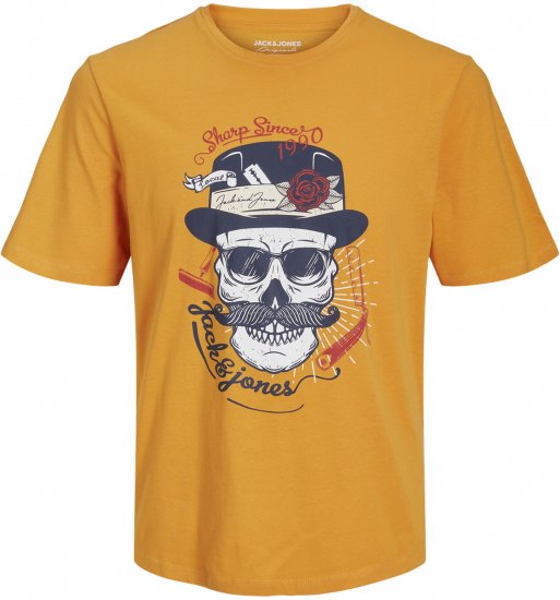 Jack & Jones Roxbury T-Shirt Orange - T-paidat - Isot T-paidat 2XL – 14XL