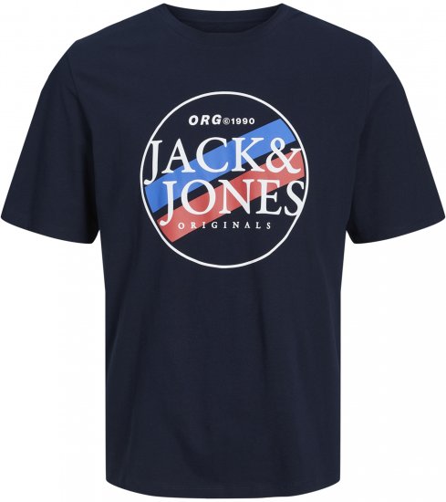 Jack & Jones Codyy T-Shirt Navy - T-paidat - Isot T-paidat 2XL – 14XL