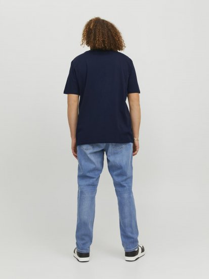 Jack & Jones Copenhagen Photo T-Shirt Navy - T-paidat - Isot T-paidat 2XL – 14XL