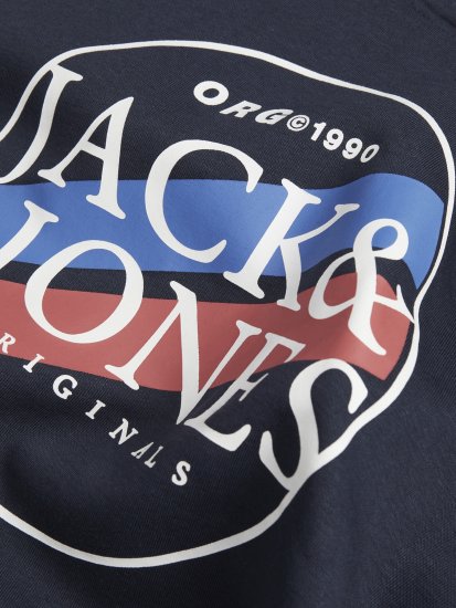 Jack & Jones Codyy Hoodie Navy - Hupparit ja collegepaidat - Miesten hupparit ja collegepaidat isot koot