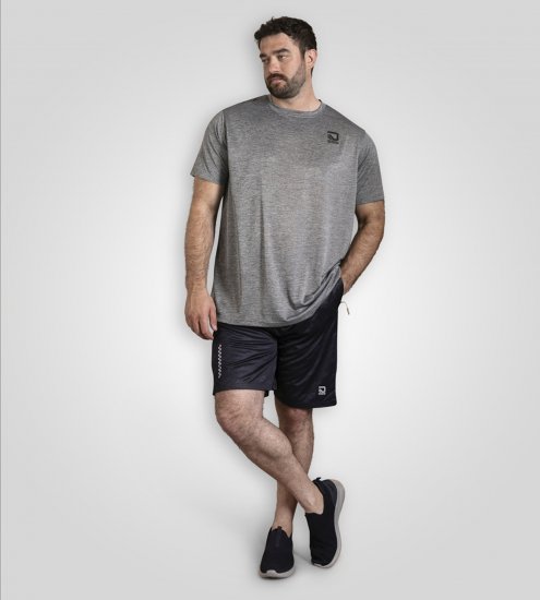 D555 Retford T-Shirt Lightweight Peach Finished Grey - T-paidat - Isot T-paidat 2XL – 14XL