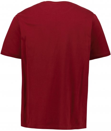 JP1880 AC/DC T-Shirt Rust Red - Bändi T-paidat - 