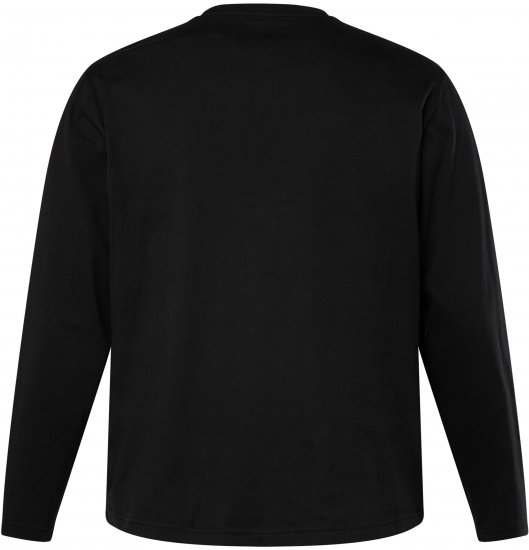 JP1880 T-Shirt Long Sleeve Aviation Black TALL - MIESTEN VAATTEET MT-6XLT - Pitkien miesten vaatteet