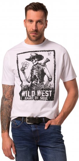 JP1880 T-Shirt 2-Pack Wild West Black And White - T-paidat - Isot T-paidat 2XL – 14XL