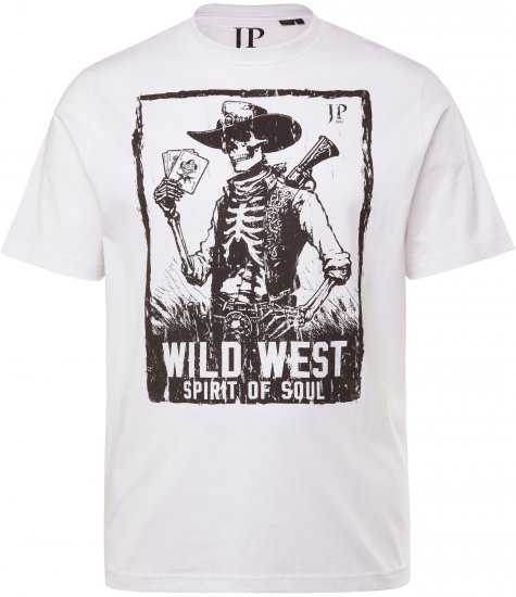 JP1880 T-Shirt 2-Pack Wild West Black And White - T-paidat - Isot T-paidat 2XL – 14XL
