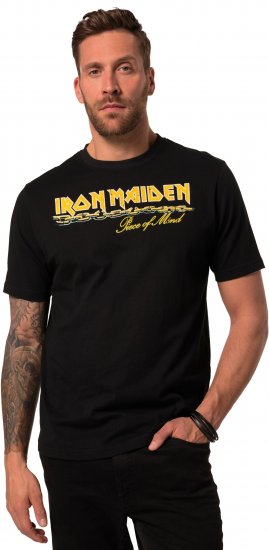 JP1880 Iron Maiden Piece Of Mind T-Shirt Black - Bändi T-paidat - 