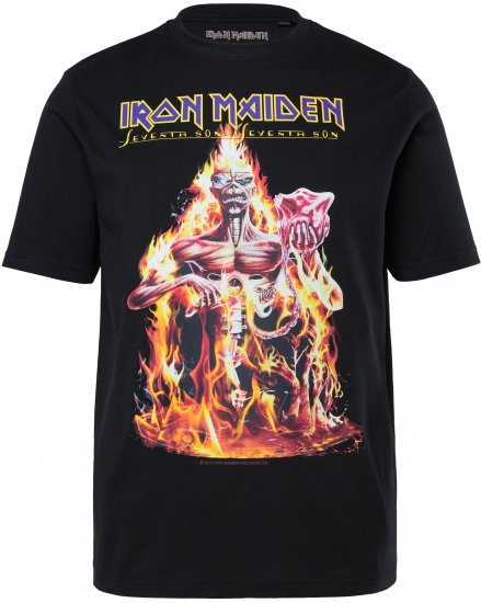 JP1880 Iron Maiden Seventh Son T-Shirt Black - Bändi T-paidat - 